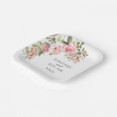 Hochzeit Pappteller (Gewinkelt)
