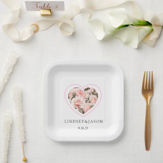 Hochzeit Pappteller (Hochzeit)