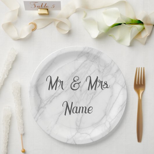 Hochzeit Pappteller (Hochzeit)