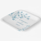 Hochzeit Pappteller (Gewinkelt)