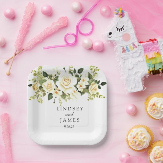 Hochzeit Pappteller (Party)