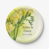 Hochzeit Pappteller (Vorderseite)