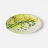 Hochzeit Pappteller (Schrägansicht)