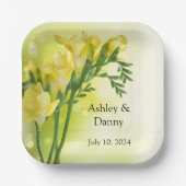 Hochzeit Pappteller (Vorderseite)