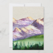 Hochzeit/Party Einladung (Rückseite)