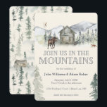 Hochzeit/Party Einladung<br><div class="desc">Wer mag keine Erinnerungen der warmen Tage und Nächte, die zwischen Kiefern und am Lagerfeuer verbracht werden? Warum sollte die Natur nicht der perfekte Hintergrund für Ihre Hochzeit sein: der See und der Wald, was kann besser und natürlicher sein als echte Schönheit, die nicht von den Menschen geschaffen wurde? Die...</div>