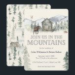 Hochzeit/Party Einladung<br><div class="desc">Wer mag keine Erinnerungen der warmen Tage und Nächte, die zwischen Kiefern und am Lagerfeuer verbracht werden? Warum sollte die Natur nicht der perfekte Hintergrund für Ihre Hochzeit sein: der See und der Wald, was kann besser und natürlicher sein als echte Schönheit, die nicht von den Menschen geschaffen wurde? Die...</div>