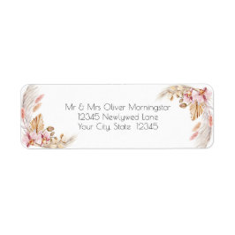 Hochzeit | Pastellrosa Elfenbein Pampas Grass