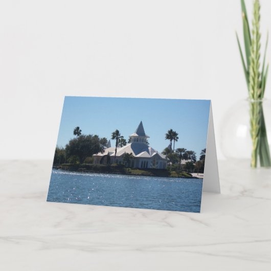 Hochzeit Pavillion Karte (Vorderseite)