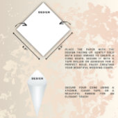 Hochzeit Petal Cones Holders Confetti Toss Zeremon