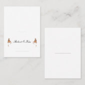 Hochzeit Platzkarte 2 1/2 x 3 1/2 (Vorne/Hinten)