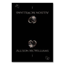 Hochzeit Platzkarten-Rosa Herz-Vegetarisches Symbo