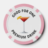 Hochzeit Poker Chip Geschenke (Rückseite)