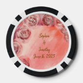 Hochzeit Pokerchips (Rückseite)