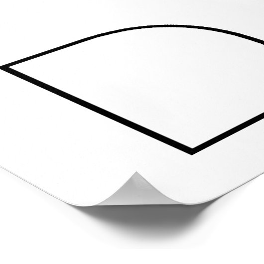 Hochzeit Poster (Ecke)