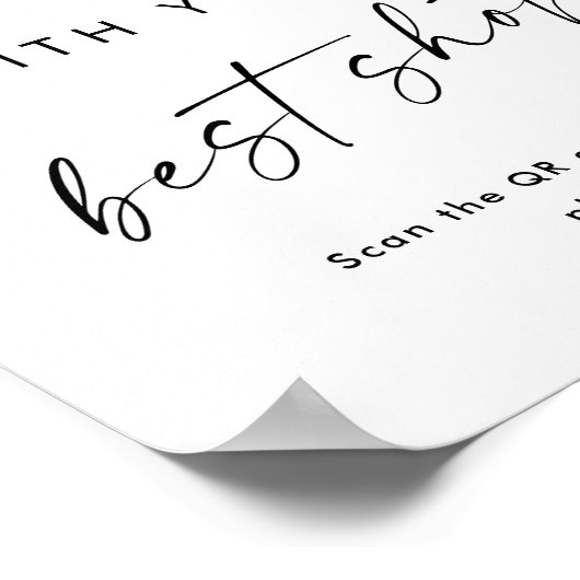 Hochzeit Poster (Ecke)