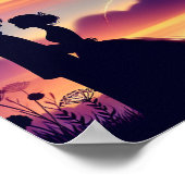 Hochzeit Poster (Ecke)