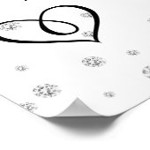 Hochzeit Poster (Ecke)