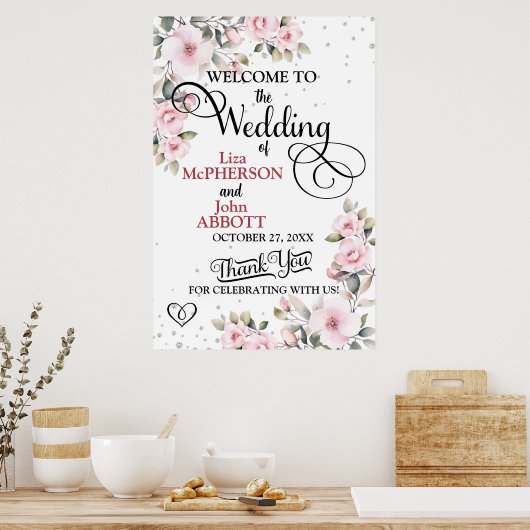 Hochzeit Poster (Küche)