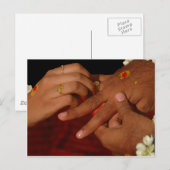 Hochzeit Postkarte (Vorne/Hinten)