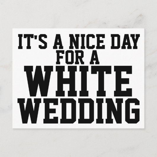 HOCHZEIT POSTKARTE (Vorderseite)