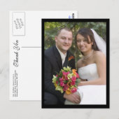 Hochzeit Postkarte (Vorne/Hinten)