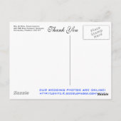 Hochzeit Postkarte (Rückseite)