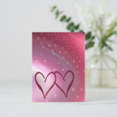 Hochzeit Postkarte (Stehend Vorderseite)