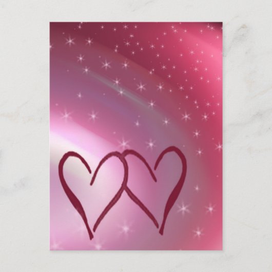 Hochzeit Postkarte (Vorderseite)