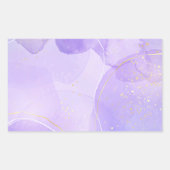 Hochzeit/Produkt/Name/Firmenzeichen Rechteckiger Aufkleber (Vorderseite)