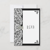 Hochzeit R.S.V.P. RSVP Karte (Rückseite)