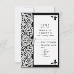 Hochzeit R.S.V.P. RSVP Karte