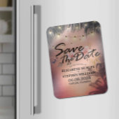 Hochzeit retten das Datum Sommer Beach Palm Tree L Magnet