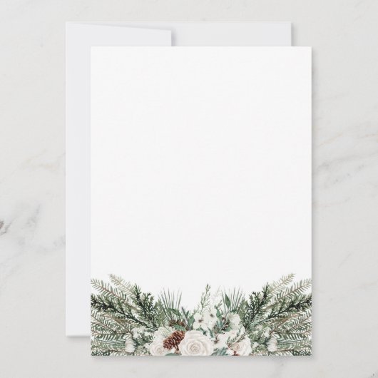 Hochzeit retten Vintager klassischer Termin Einladung (Rückseite)