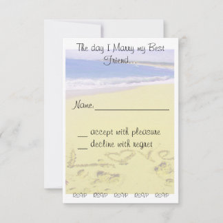 Hochzeit RSVP