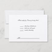 Hochzeit RSVP (Vorderseite)