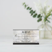 Hochzeit RSVP Card-Celtic Gaelic Knot Wedding Begleitkarte (Stehend Vorderseite)