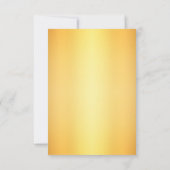 Hochzeit RSVP Karte (Rückseite)