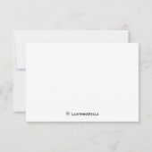 Hochzeit RSVP Karte (Rückseite)