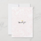 Hochzeit RSVP Reply Gold Ananas Couple Aquamarine (Rückseite)