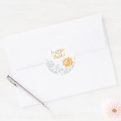 Hochzeit Runder Aufkleber (Umschlag)