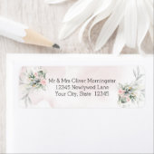 Hochzeit | Rustikale Folies Aquarellfarbe Rosa Blü (Insitu)