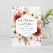 Hochzeit Save The Date (Stehend Vorderseite)