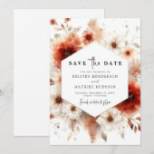 Hochzeit Save The Date (Vorne/Hinten)