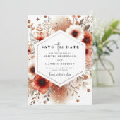 Hochzeit Save The Date (Stehend Vorderseite)