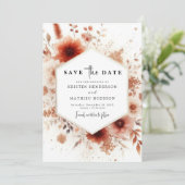 Hochzeit Save The Date (Stehend Vorderseite)