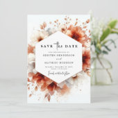 Hochzeit Save The Date (Stehend Vorderseite)