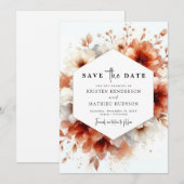 Hochzeit Save The Date (Vorne/Hinten)