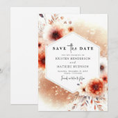 Hochzeit Save The Date (Vorne/Hinten)