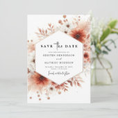 Hochzeit Save The Date (Stehend Vorderseite)